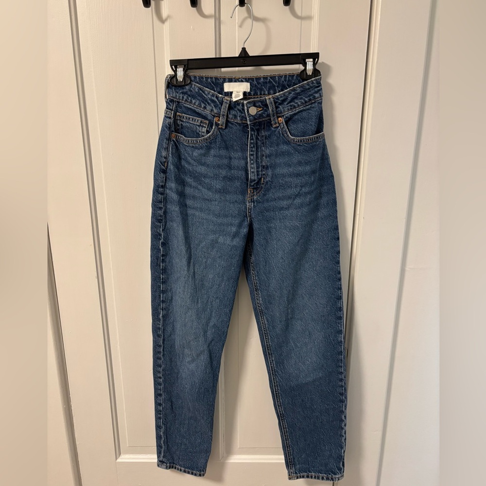 H&M Mom Jeans - Blue size 2